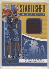 2019-20 Absolute Memorabilia Established Threads Level 1 Kevin Garnett HOF fm0