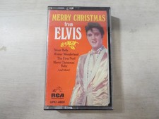 Elvis Presley Merry Christmas from Elvis Audio Cassette Tape 1987 RCA Records