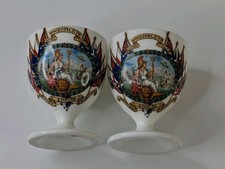 British Empire Exhibition Egg Cups Wembley (Both A/F)