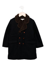 Caramel Baby Child wool coats size 6 NWOT