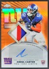 2025 Topps Chrome Abdul Carter Rookie Patch Autographs (RAW)