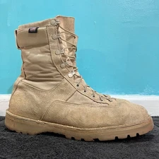 Mens DANNER Desert Acadia GTX T Tan 8 Inch Waterproof Combat Boots / Size 14 D