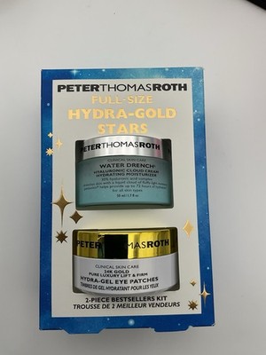 NIB Peter Thomas Roth Full-Size Hydra-Gold Stars 2-Piece Bestsellers Kit
