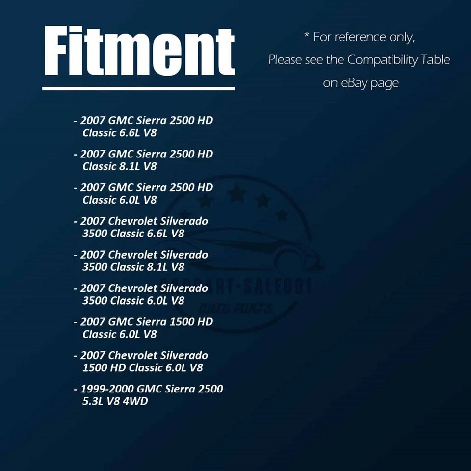 Brazo de control superior delantero con rótula 2x para GMC Sierra 2500 HD 2001-2010 Foto 4 de 4