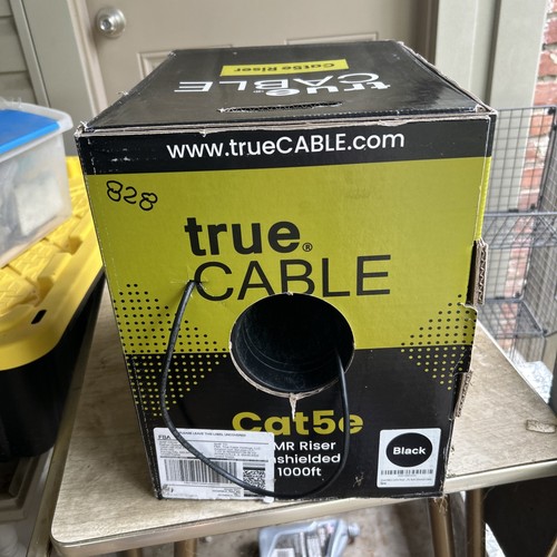 True Cable Cat 5e CMR riser Unshielded 828 Feet