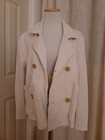 Frank & Eileen Mini Belfast Cropped Sweatshirt Peacoat Cream Size XS Pre-owned — photo 1