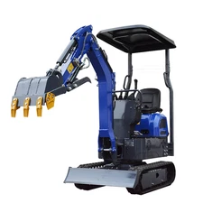 Mini Excavator 1 Ton Digger 13.5hp Gas Tracked Crawler B&S EPA Engine  Brand new