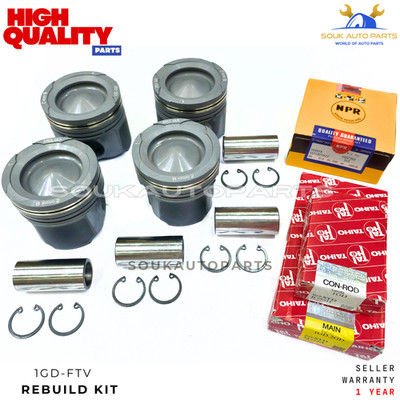 ENGINE REBUILD KIT FITS TOYOTA 1GD-FTV FORTUNER HILUX INNOVA 2.8L DIESEL TURBO