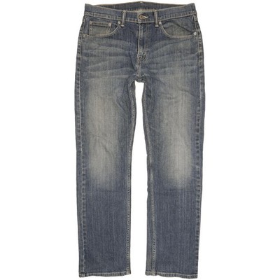 Levi's 505  Herren Blau Straight Regular Stretch Jeans W32 L31 (108810)