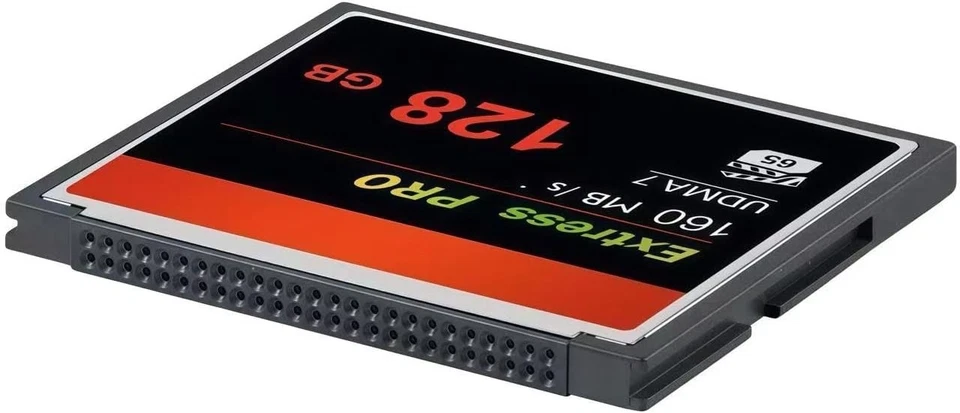 HSANYIUR 128GB CompactFlash Card,UDMA Speed Up to 160MB/s,Original CF Card Camer - Image 3 of 4