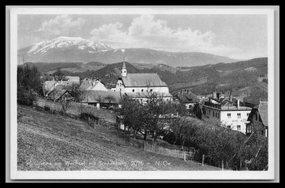 Postcard St. Corona am Wechsel - N. O. Austria