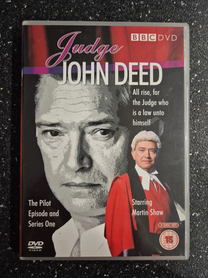 JUDGE JOHN DEED - Complete BBC Series 1 (2001) / 4 (2006) 2 x DVD Martin Shaw - Image 2 of 4