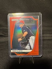 2025 Panini Prizm - Chase Delauter, Chase Delauter #7 Red Prizm /299 (RC)