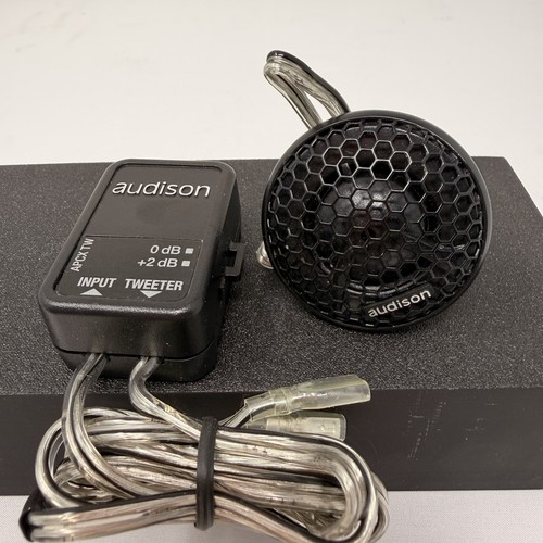 Audison AP1 Prima 1" Tweeter + 3.5kHz Highpass Crossover Par - TUITERO ÚNICO - Imagen 1 de 5
