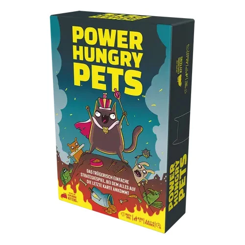 Kartenspiel Power Hungry Pets (Exploding Kittens Inc.) NEU/OVP - Bild 3 von 4