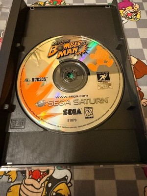 Saturn Bomberman Game for Sega Saturn, Rare US Version,  Disc Only.