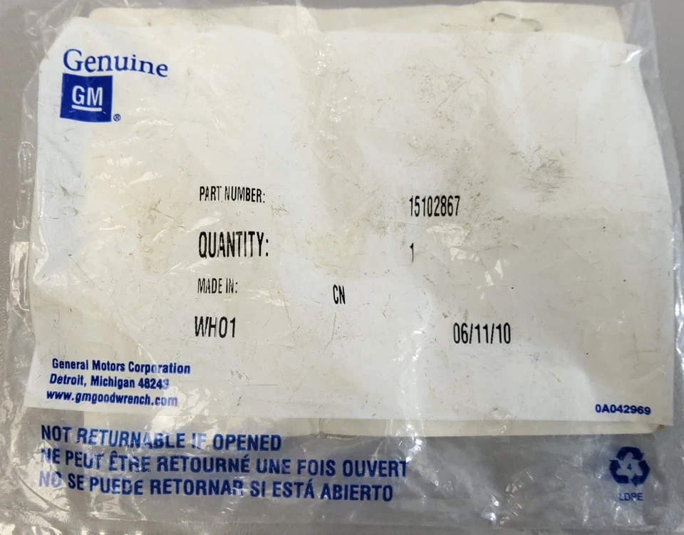 Nuevo emblema de puerta delantera con logotipo de GM Saturn 05-07 Saturn Reley se adapta a derecha/derecha Foto 4 de 4