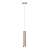 HäNgelampe Wohnzimmer Aluminium Taupe Rund Ø6,5 Cm GU10 Pendelleuchte KüChe