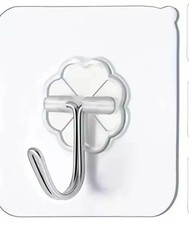 Image of Strong Suction Hooks – No Drill Adhesive Hooks for Bathroom Kitchen Home