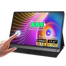 UPERFECT 15.6" Touch Monitor 120Hz 1920x1080 Gaming Portable Monitor USB-C HDR