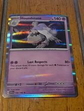 Houndstone 106/198 Sv01: Scarlet & Violet Base Set Holo