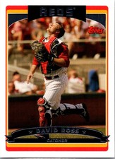 2006 Topps Updates & Highlights David Ross Cincinnati Reds #UH44