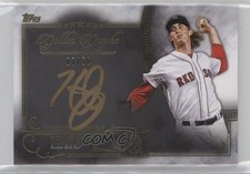 2016 Topps Five Star Golden Graphs 7/50 Henry Owens #FSGC-HOW Auto uk2