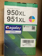 4-Pack 950XL 951XL Ink Cartridges for HP OfficeJet Pro 8600 8100 Series