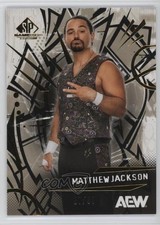 2025 SP Game Used AEW Gold 97/99 Matthew Jackson #24 09q5