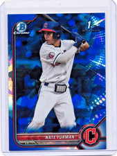 Nate Furman - 2022 1st Bowman Chrome Sapphire #bdc-182 Guardians RC