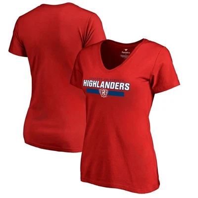 Women's Red Radford Highlanders Team Strong T-Shirt - Image 1 of 3