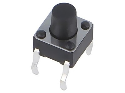 E-SWITCH TL3901AGQF180 Taster Mikroschalter – SPST, 0,05A/12V DC, SMD – 1,77N Betätigungskraft