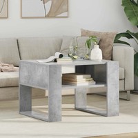 Couchtisch Beton Grau 66 X 53 X 45 Cm Holzwerkstoff