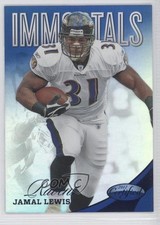 2012 Certified Immortals Mirror Blue 59/100 Jamal Lewis #183 9o3