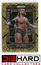2023 Panini Prizm WWE #110 Joe Coffey Under Card Gold wwe