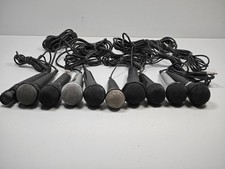 Lot of 10 Non-Working Microphones - For Parts/Repair