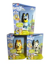Bluey Chat Mates 3 Pack Bluey Bingo Muffin Talking Figures NEW