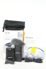 Sony ECM-W2BT Wireless Stereo Microphone Used Bluetooth Mic System