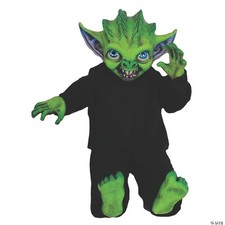 Gremly Monster Kid Halloween Decoration - Prop Haunted House  Outdoor Yard D c