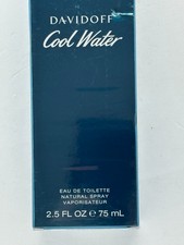 COOL WATER by Davidoff Cologne for Men EDT 2.5 oz New in Box FREE SHIPPING 