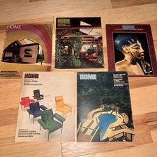 Vintage Los Angeles Times HOME Magazine Lot 1973-1976 Mid Century Design
