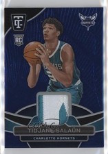 2024-25 Panini Totally Certified Materials Mirror Blue 17/49 Tidjane Salaun 12xy