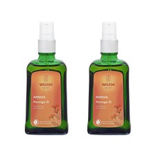 2X Weleda  Arnica Massage Oil 100ml (with Pump )