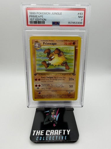 Primeape (1st Edition) graded PSA 7 for sale on eBay