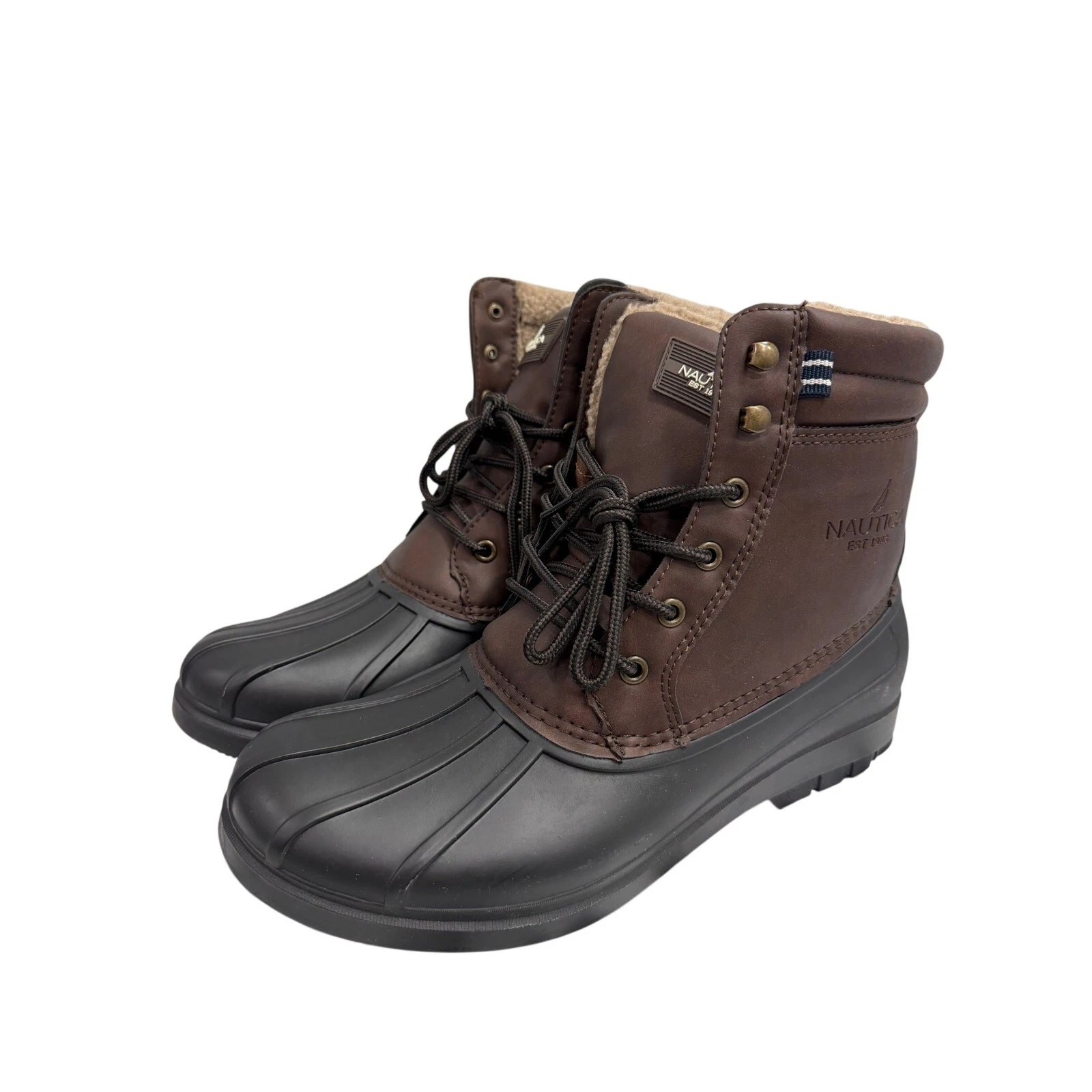 Nautica Men’s Snow Boot Size 10 Waterproof Snow NEW Display Item # M738
