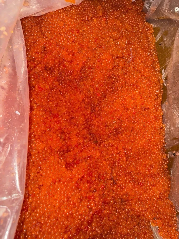 4x 1 lb Caviar Chum Keta Fresco! Casero Sin Aditivos ¡Calidad Premium! Envío gratis Foto 4 de 4