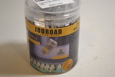 50-Pk Jodroad Shielded RJ45 Cat6 Cat 6A Pass Through Connectors