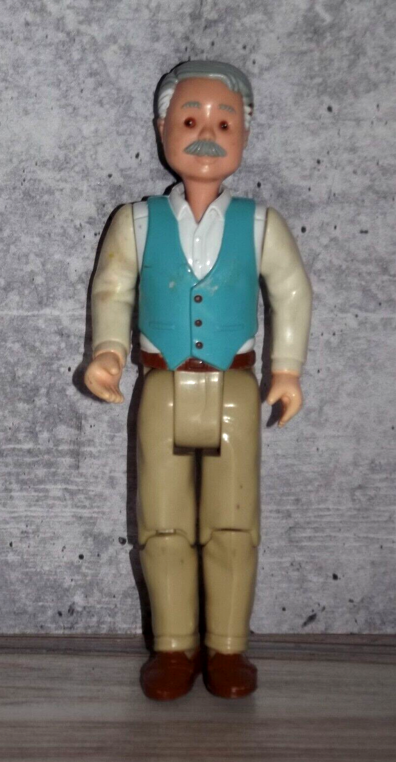 Melody Jane Dollhouse Grandfather Miniature Figure - 1:12 Scale Porcelain People, 5.5 Inches Tall, Poseable - View #10