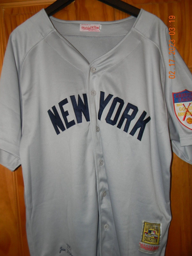 Neu ohne Etikett Vintage Mitchell & Ness JOE DIMAGGIO 1951 NEW YORK YANKEES Trikot, Größe: 50 - Bild 11 von 17