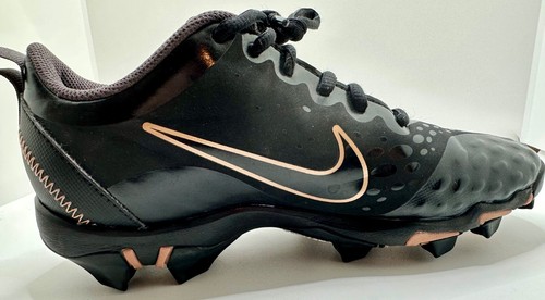 Nike Fast Flex Women Sz. 6 M Black Lace Up Football (Soccer) Synthetic Shoes Blk - Picture 8 of 13